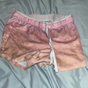 Sunset colored kids shorts